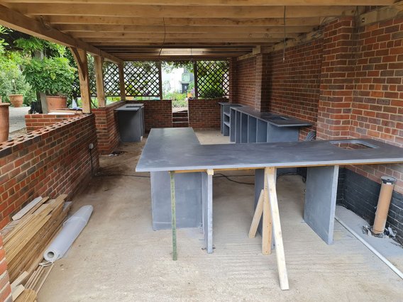 Concrete worktops - Beaconsfield, HP9 project - 8