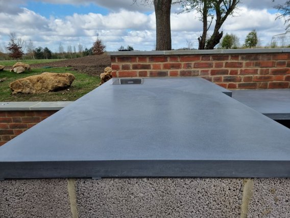Concrete worktop - Newbury, RG20 project - 11