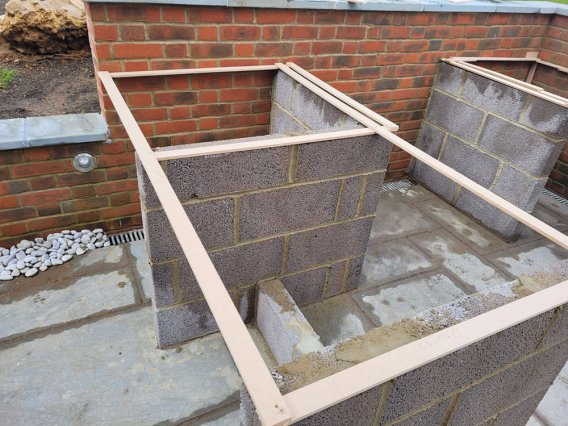 Concrete worktop - Newbury, RG20 project - 1