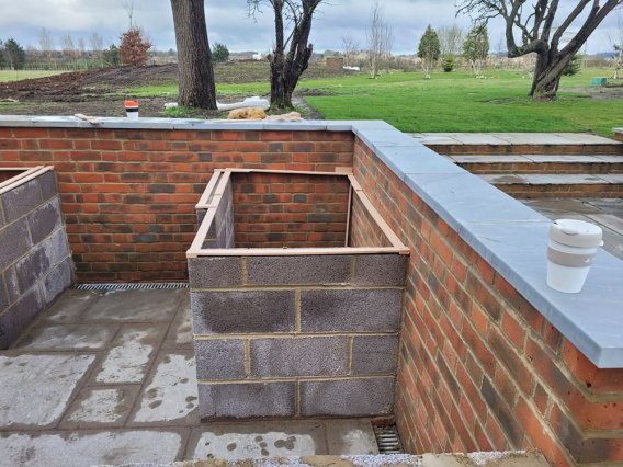 Concrete worktop - Newbury, RG20 project - 2
